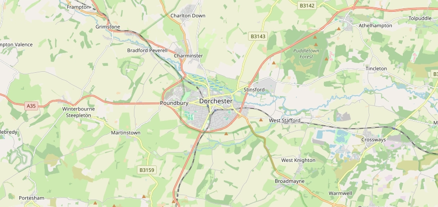 Map of the Dorchester area we cover